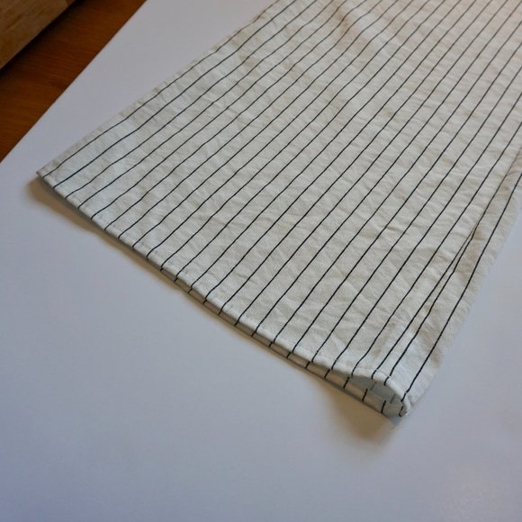 💚 WILLIAM B Wide Leg Striped Belted Pants (M) - Picture 6 of 14